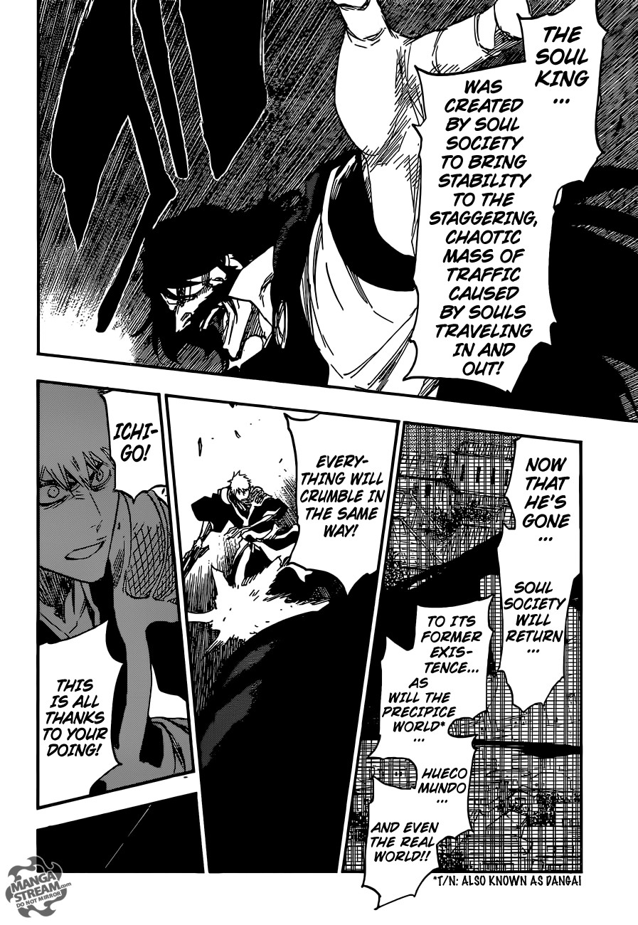 Bleach chapter 615 page 16