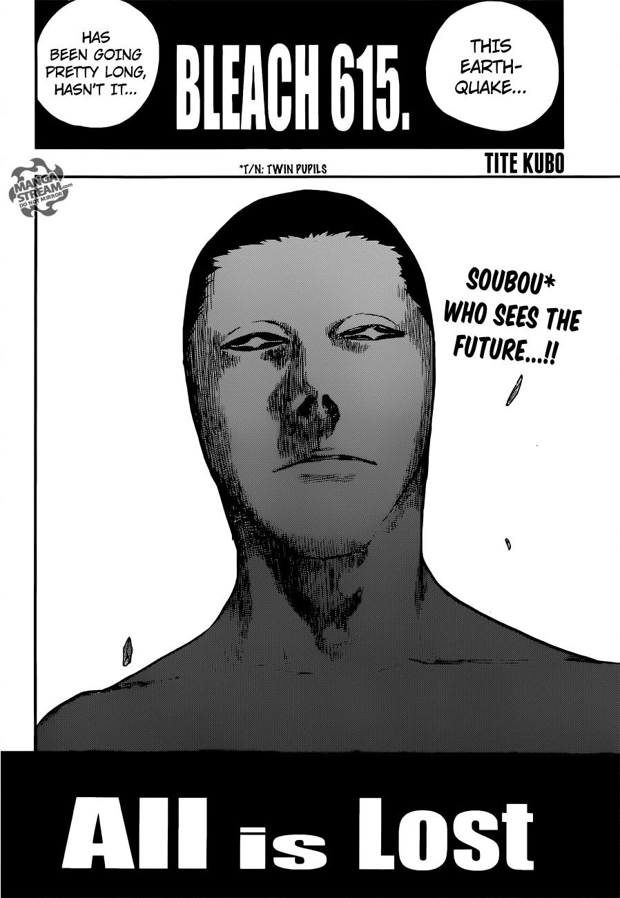 Bleach chapter 615 page 4