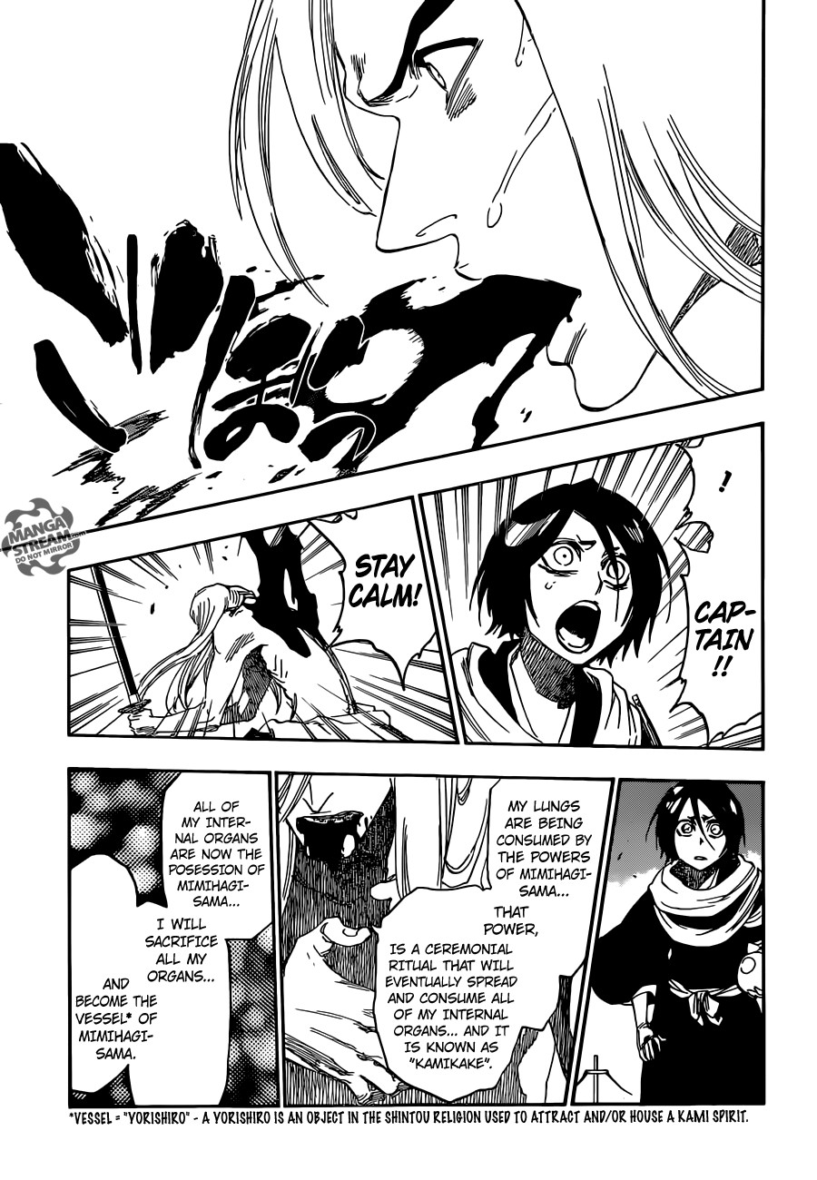 Bleach chapter 616 page 15
