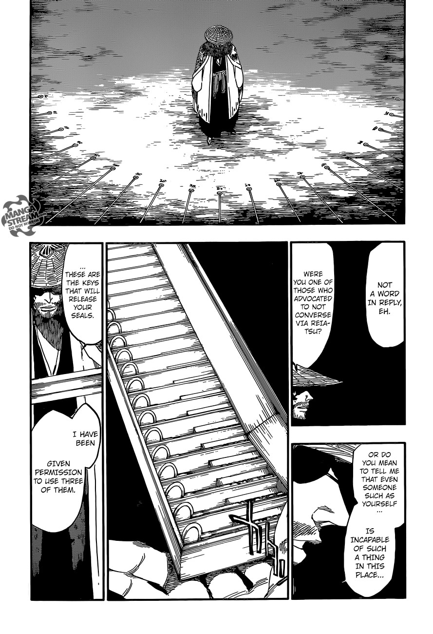 Bleach chapter 617 page 15