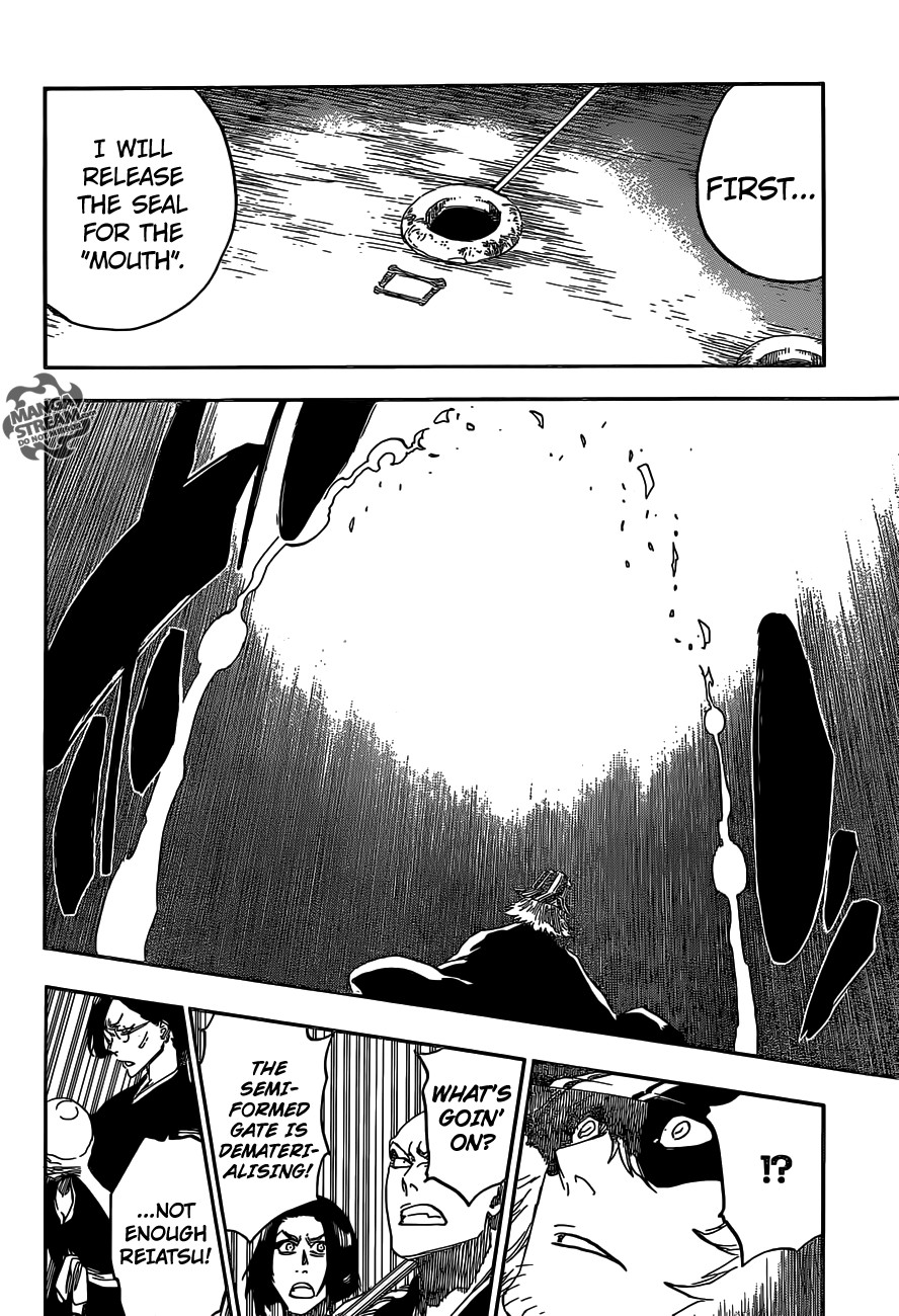 Bleach chapter 617 page 16