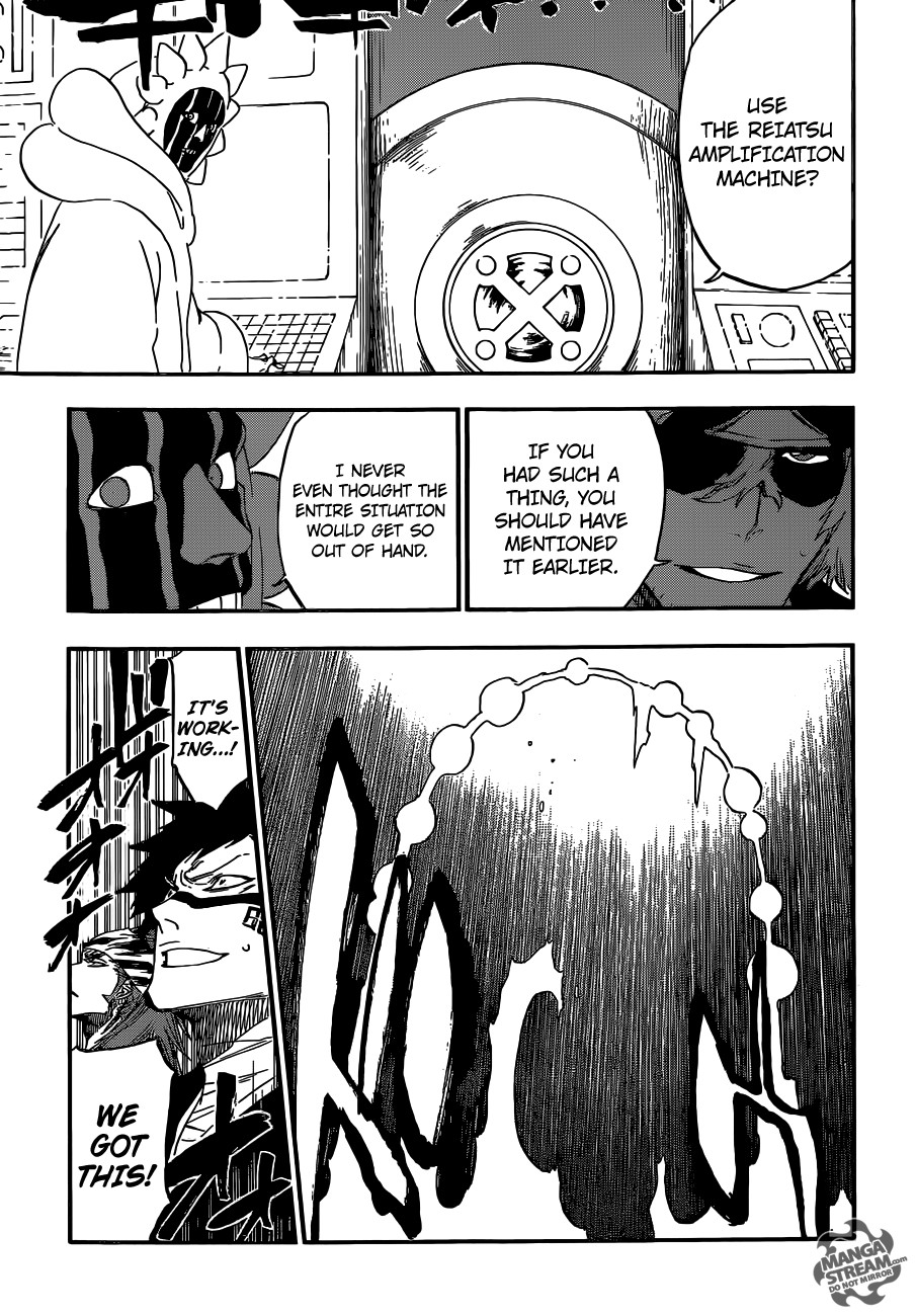 Bleach chapter 617 page 19