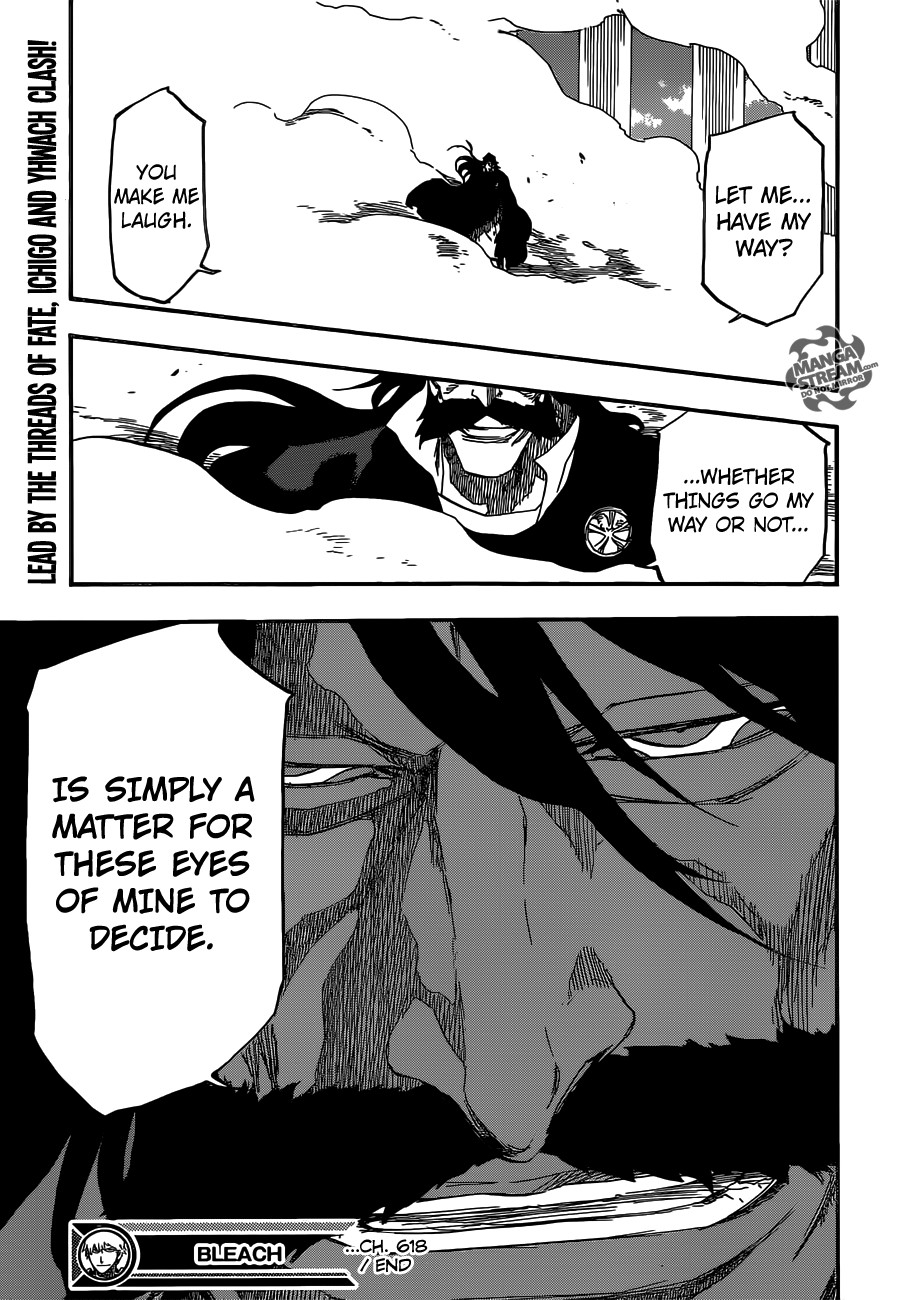Bleach chapter 618 page 16