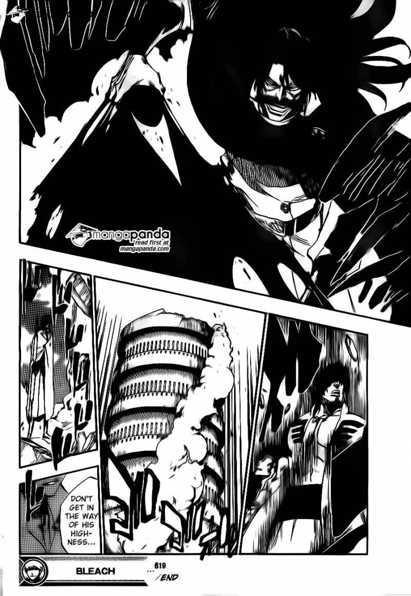 Bleach chapter 619 page 15