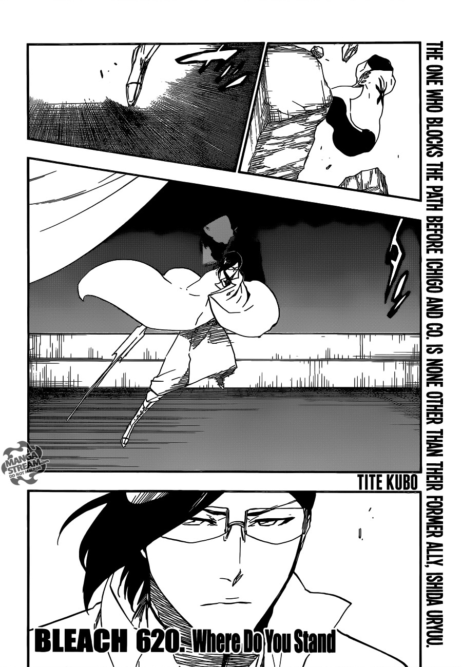 Bleach chapter 620 page 1