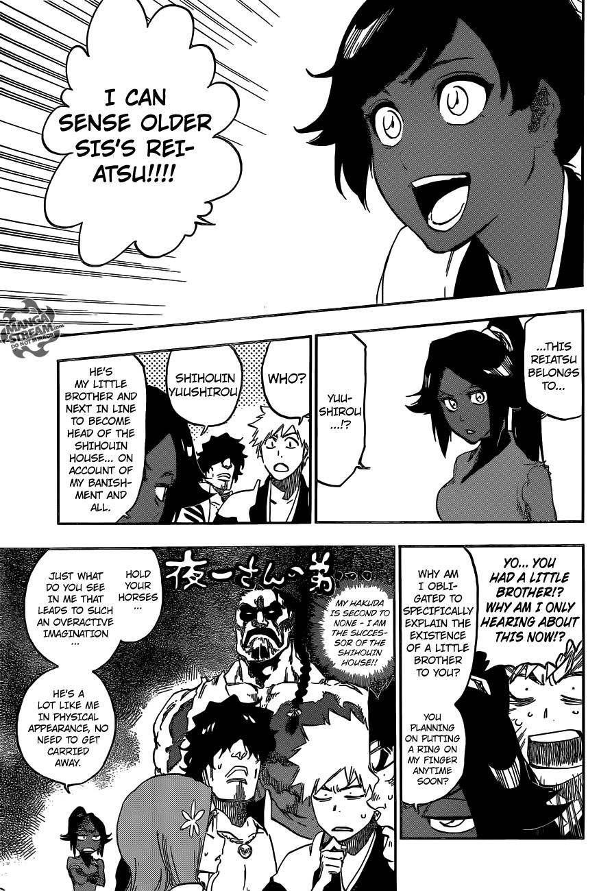 Bleach chapter 628 page 8
