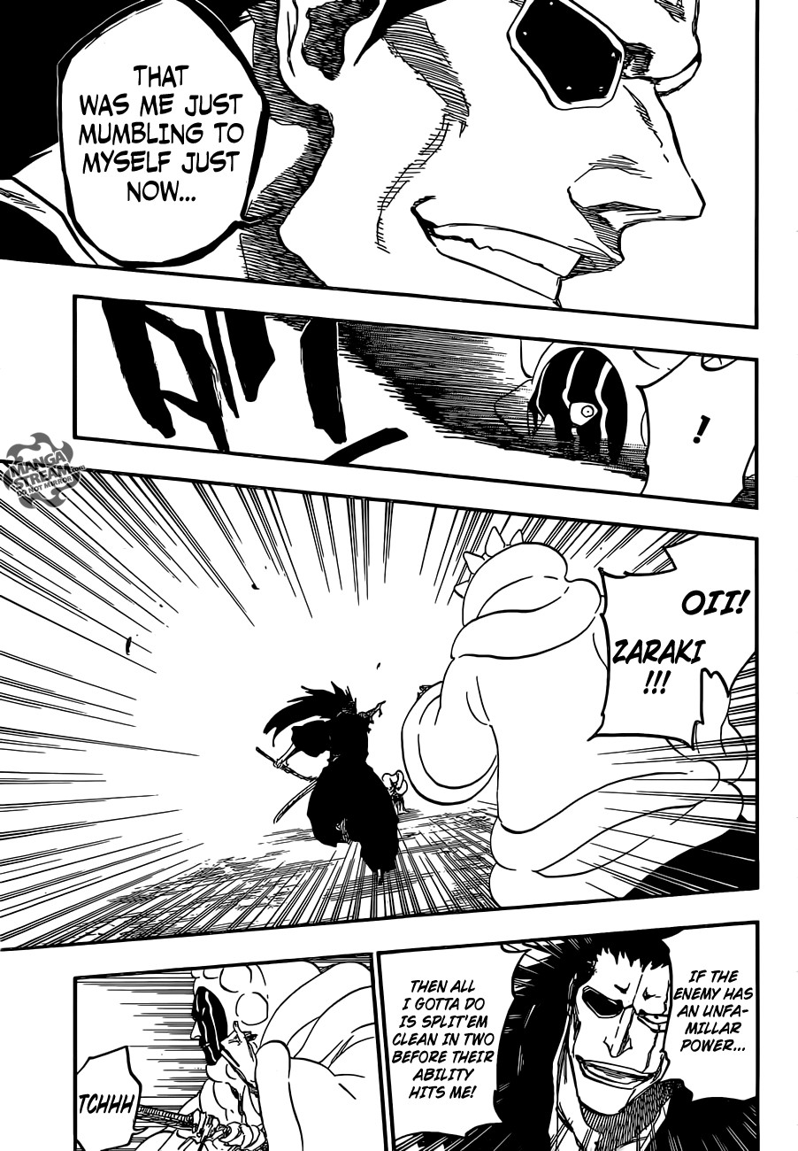 Bleach chapter 636 page 11