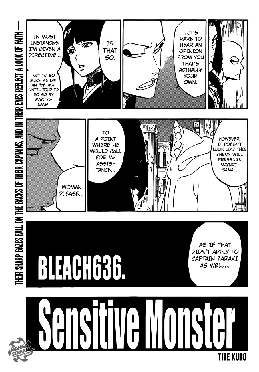 Bleach chapter 636 page 5