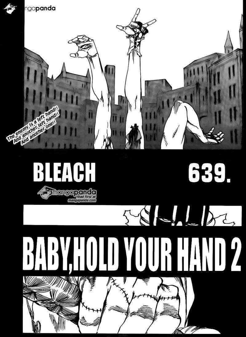 Bleach chapter 639 page 6