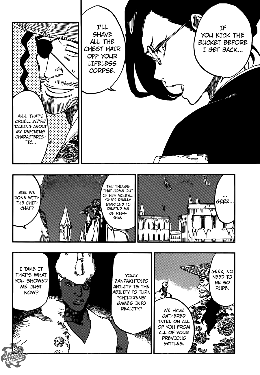 Bleach chapter 645 page 3