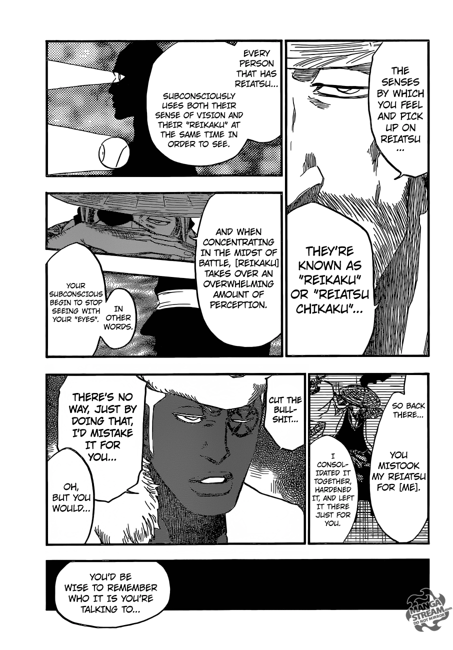 Bleach chapter 645 page 8