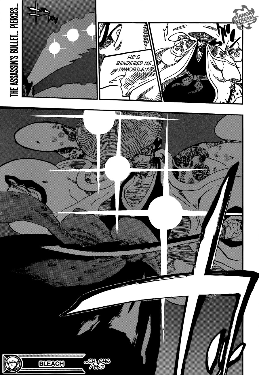 Bleach chapter 646 page 16