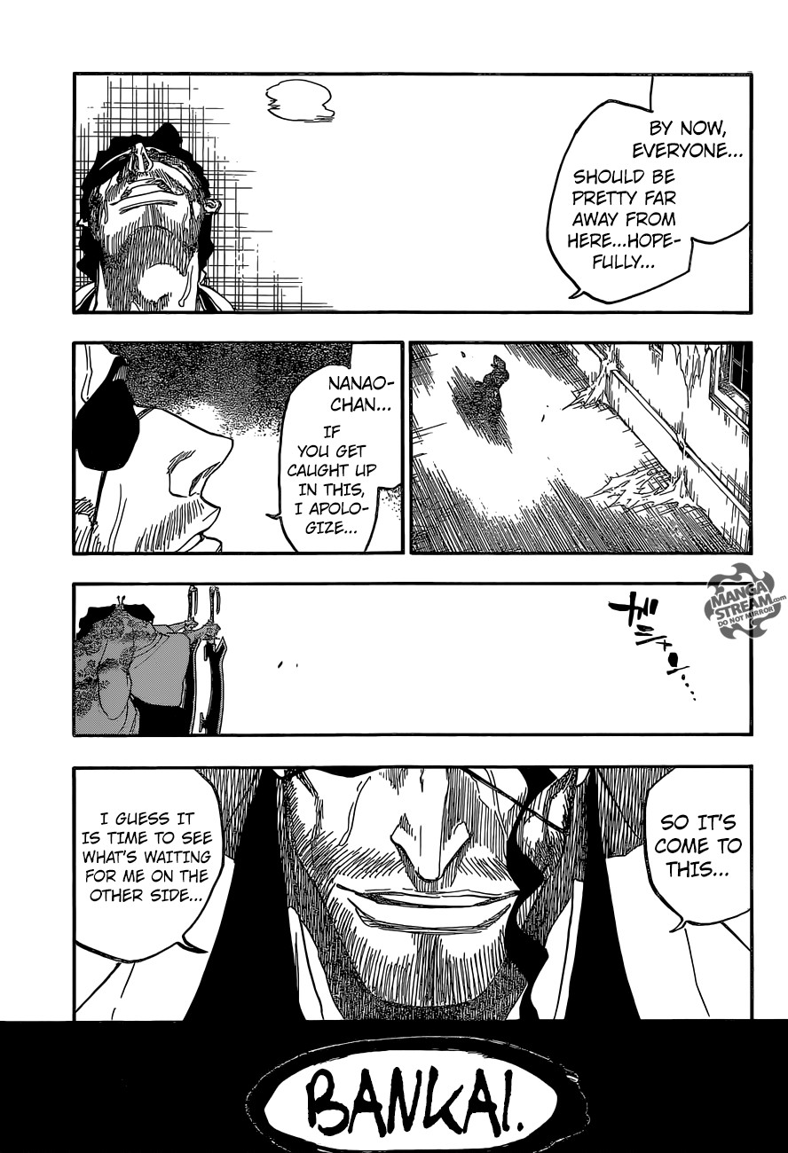 Bleach chapter 647 page 14