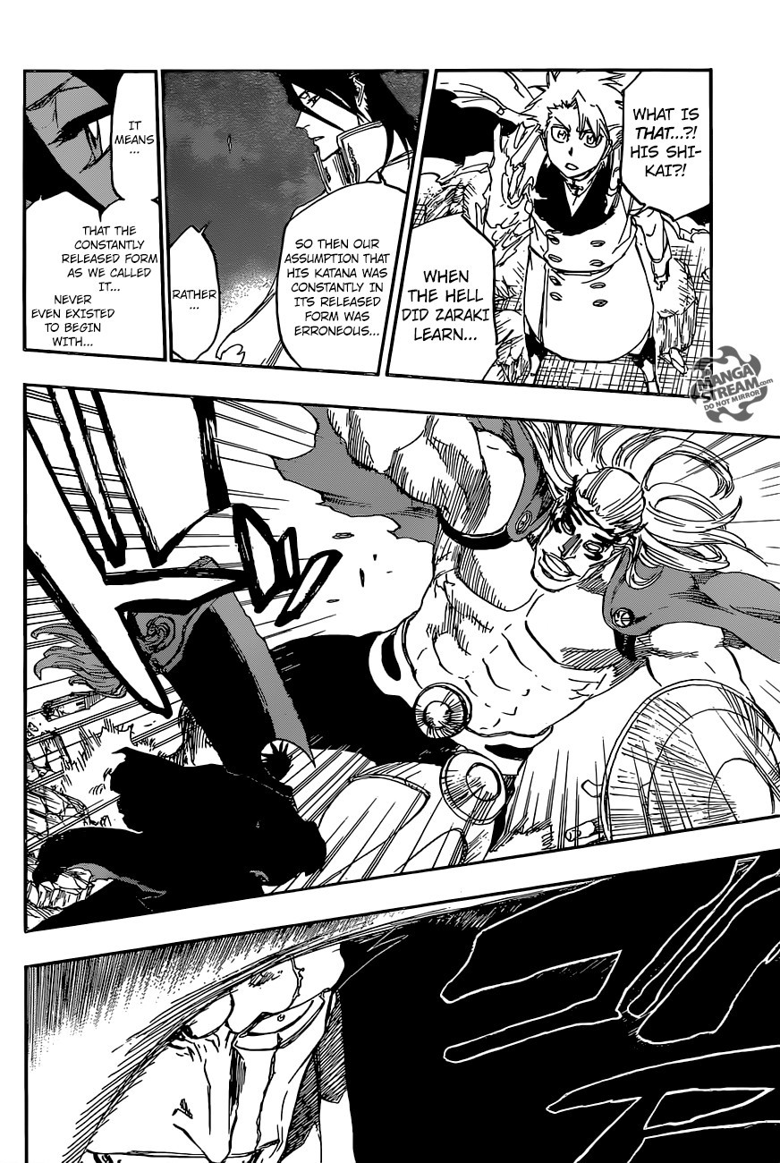 Bleach chapter 667 page 16