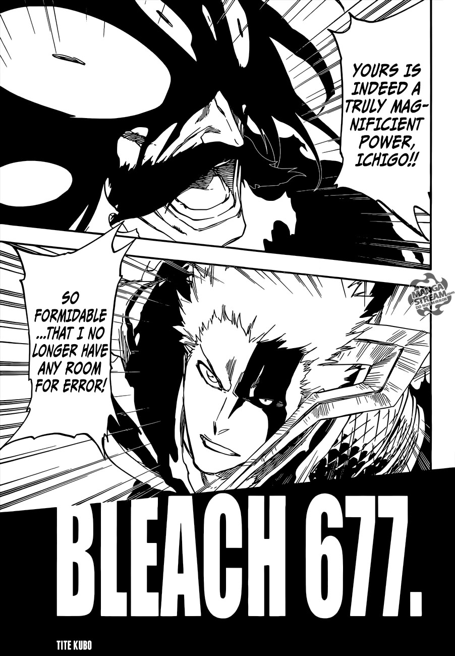 Bleach chapter 677 page 7