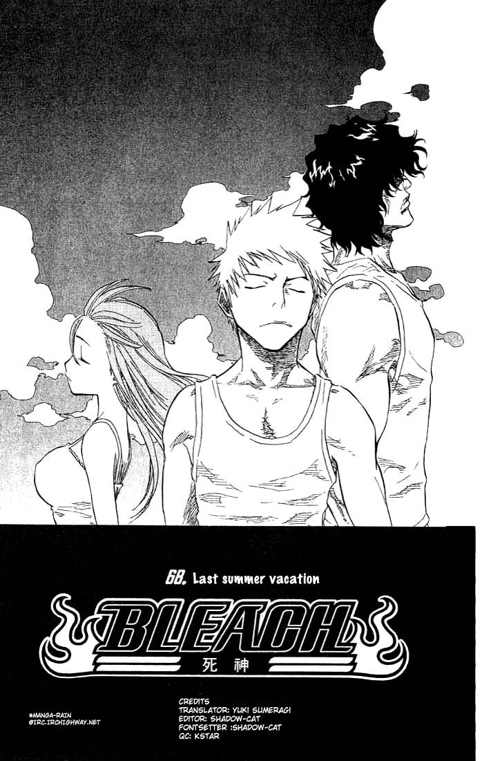 Bleach chapter 68 page 2