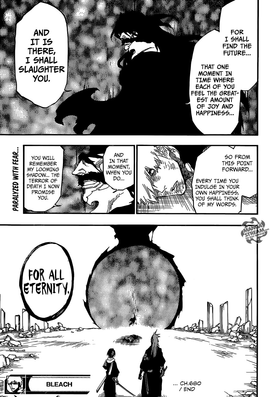 Bleach chapter 680 page 20