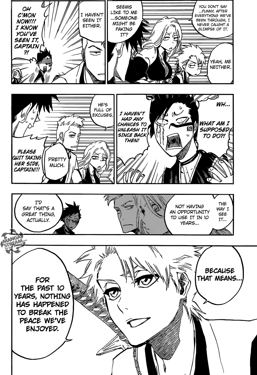 Bleach chapter 685 page 15