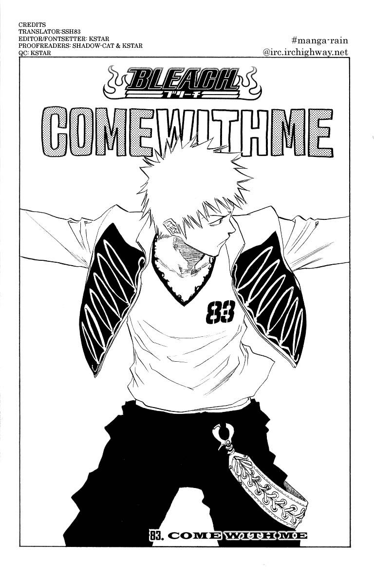 Bleach chapter 83 page 6