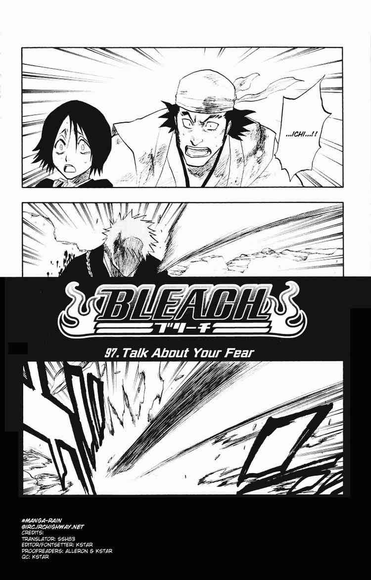 Bleach chapter 97 page 3