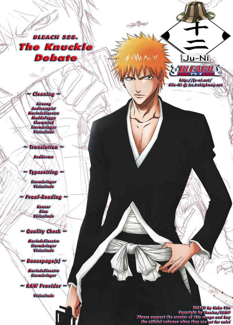 Bleach chapter 328 page 21