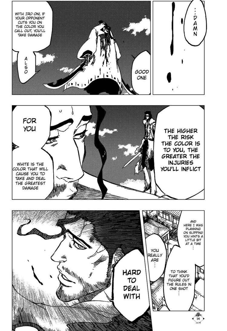 Bleach chapter 374 page 13