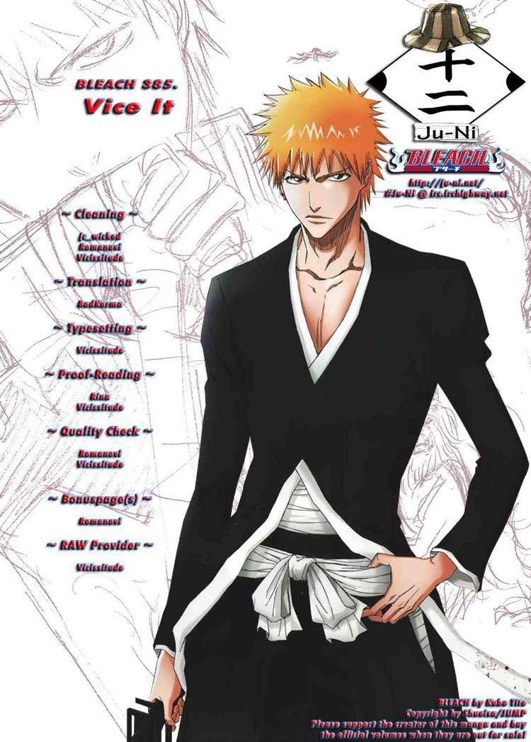 Bleach chapter 385 page 20