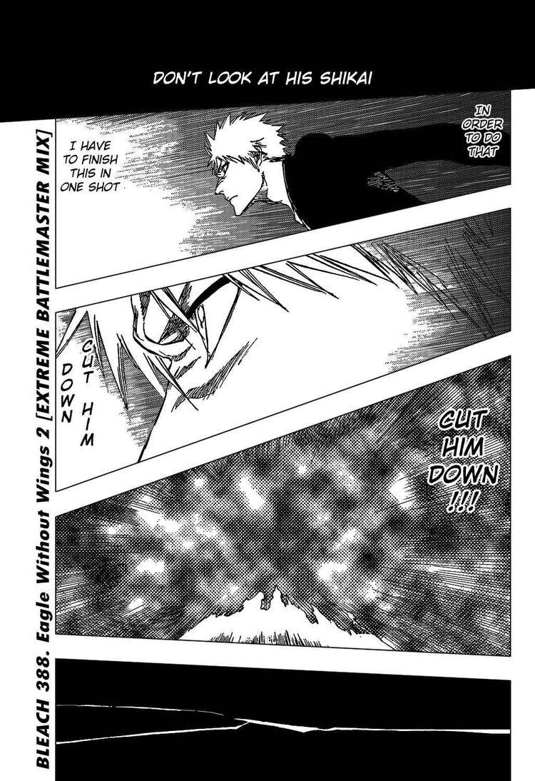 Bleach chapter 388 page 1