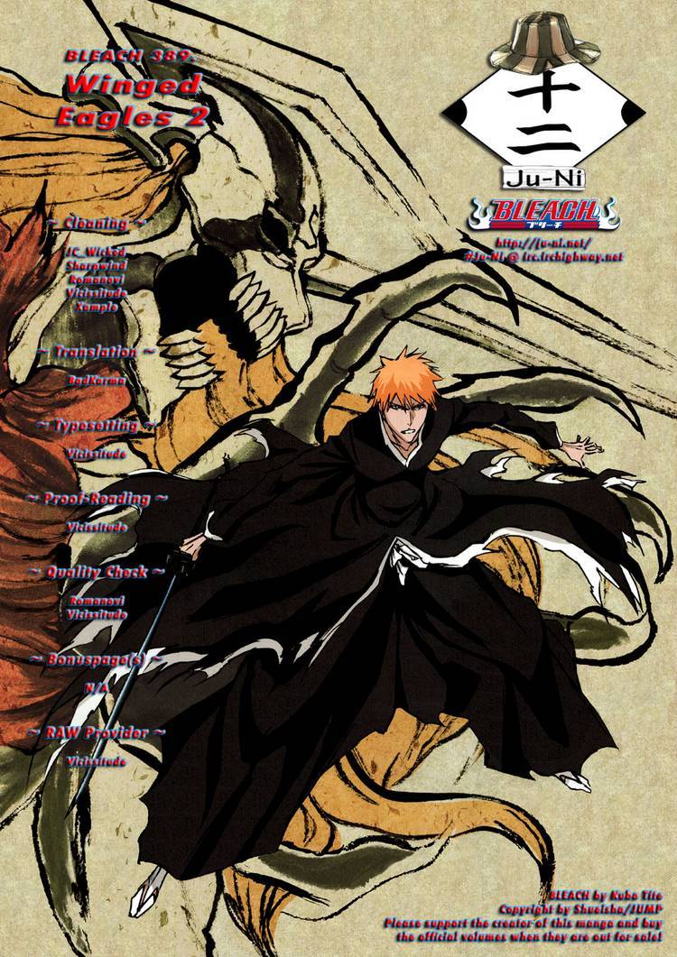 Bleach chapter 389 page 19