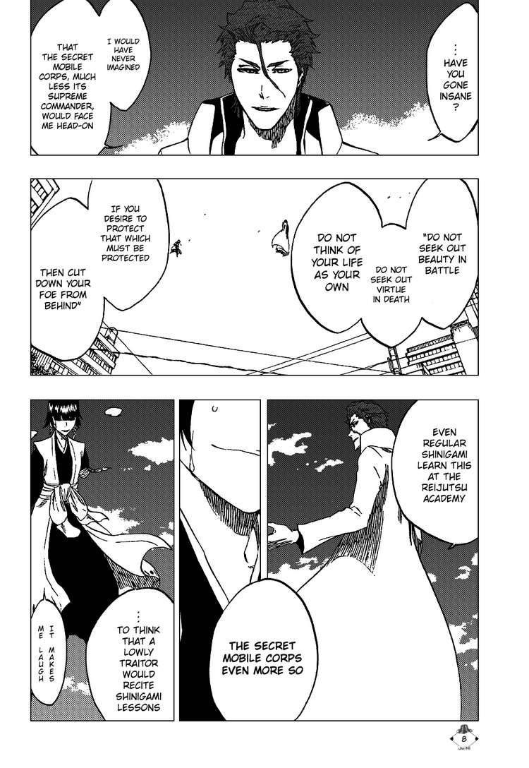 Bleach chapter 391 page 7