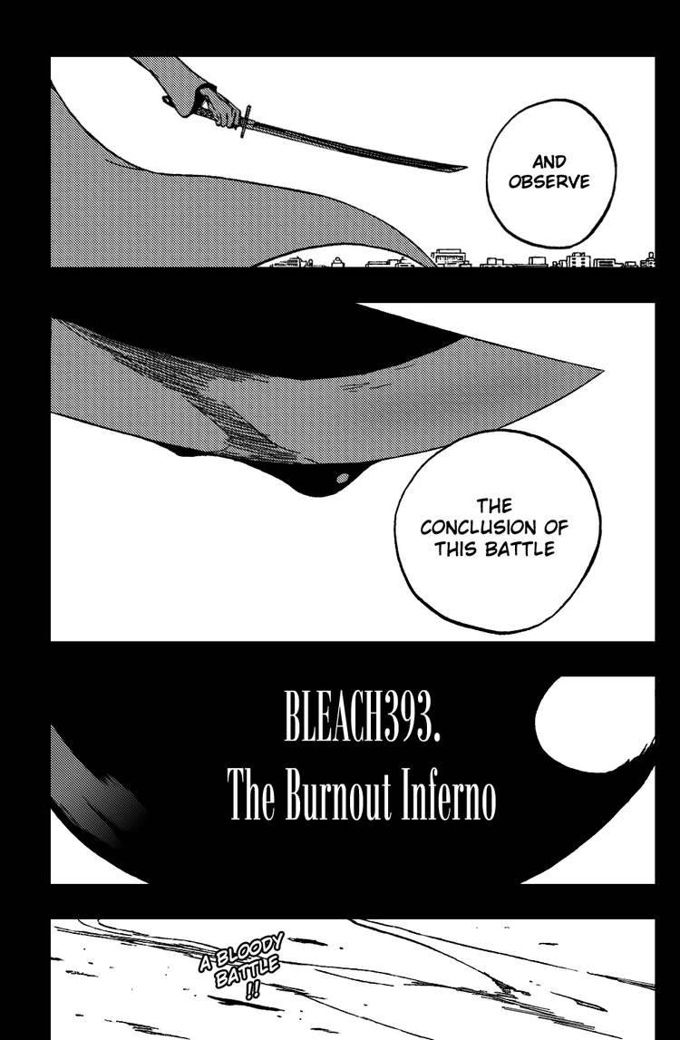 Bleach chapter 393 page 2