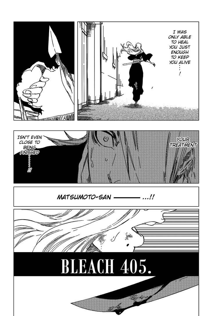 Bleach chapter 405 page 1