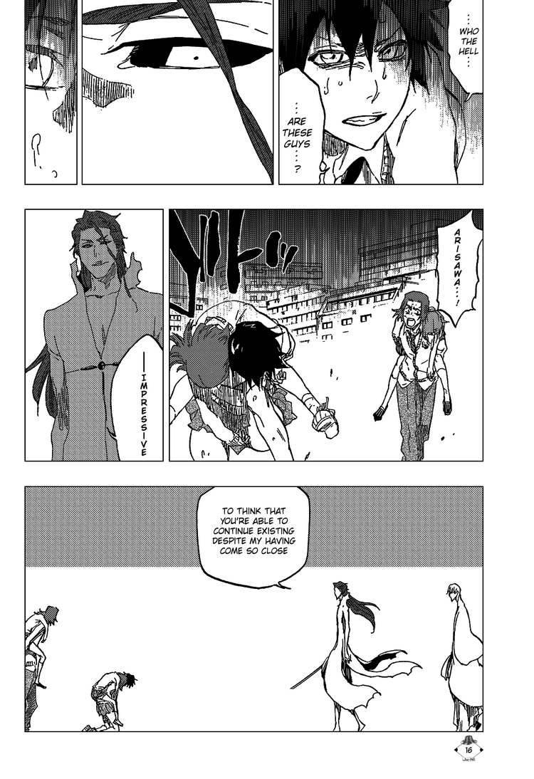 Bleach chapter 410 page 15