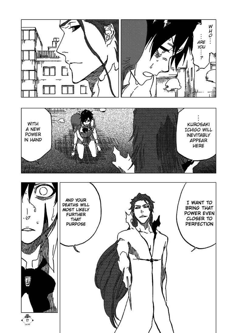 Bleach chapter 410 page 16