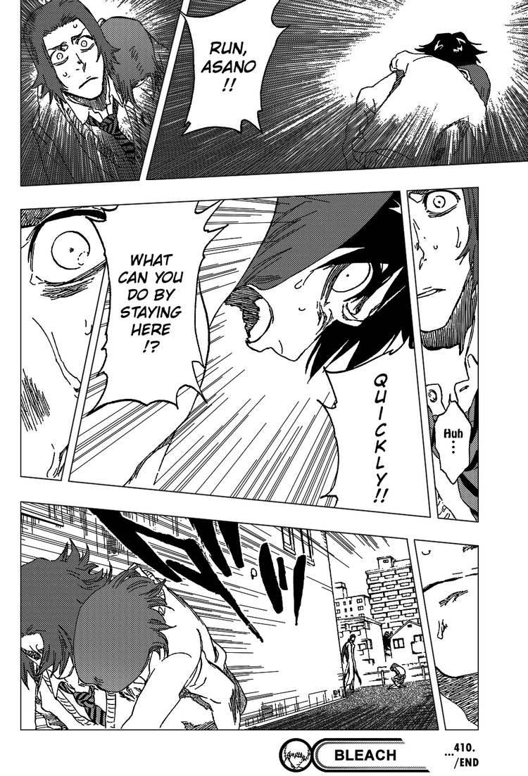 Bleach chapter 410 page 17