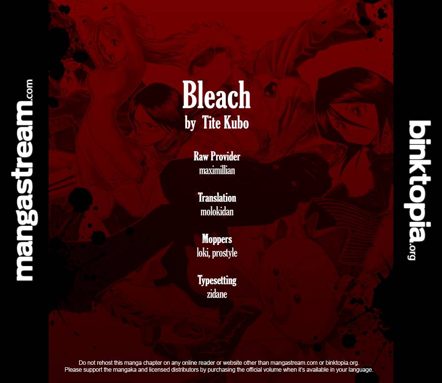 Bleach chapter 427 page 1