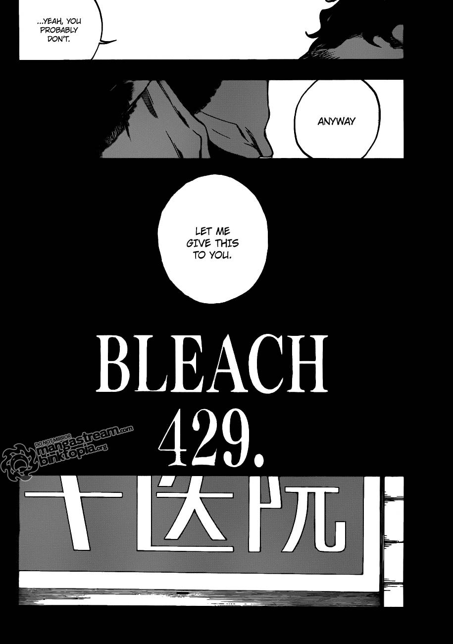 Bleach chapter 429 page 4