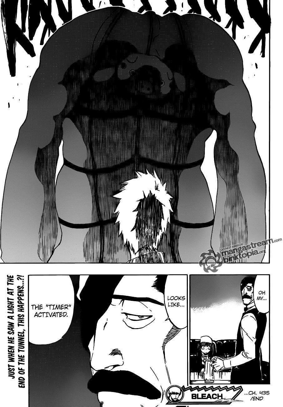 Bleach chapter 435 page 19