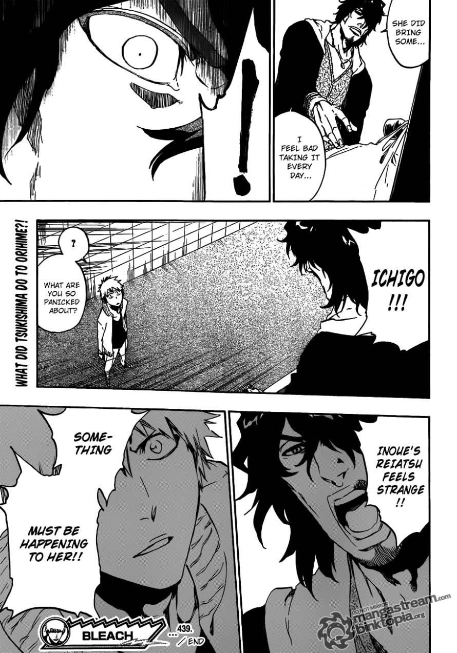 Bleach chapter 439 page 18