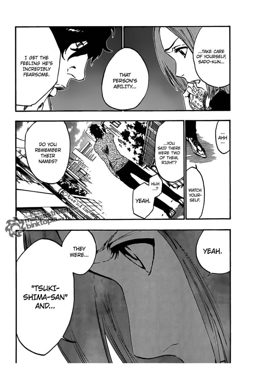 Bleach chapter 442 page 16