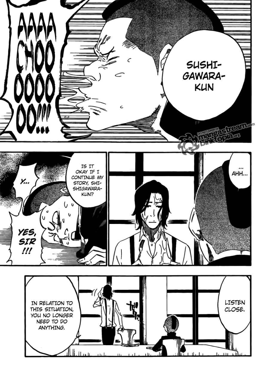 Bleach chapter 442 page 17