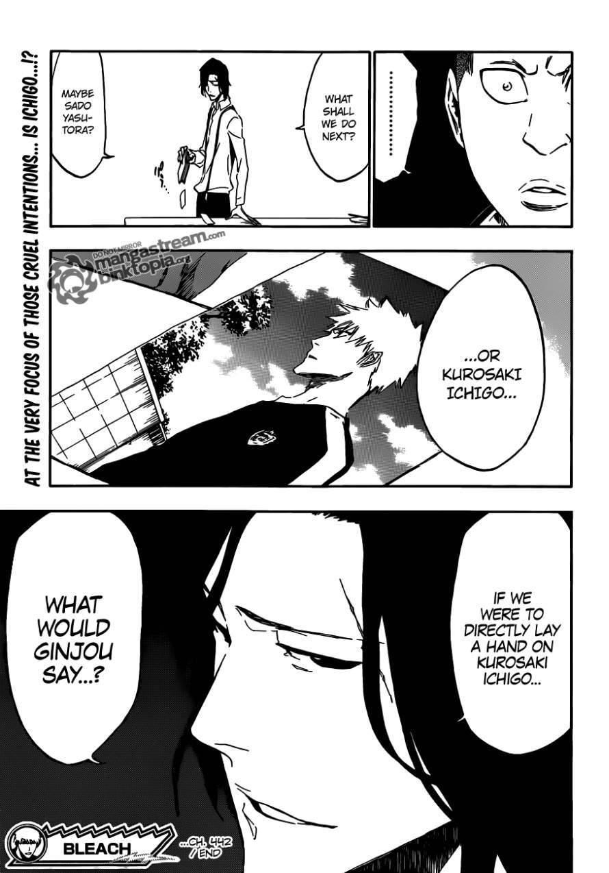 Bleach chapter 442 page 19