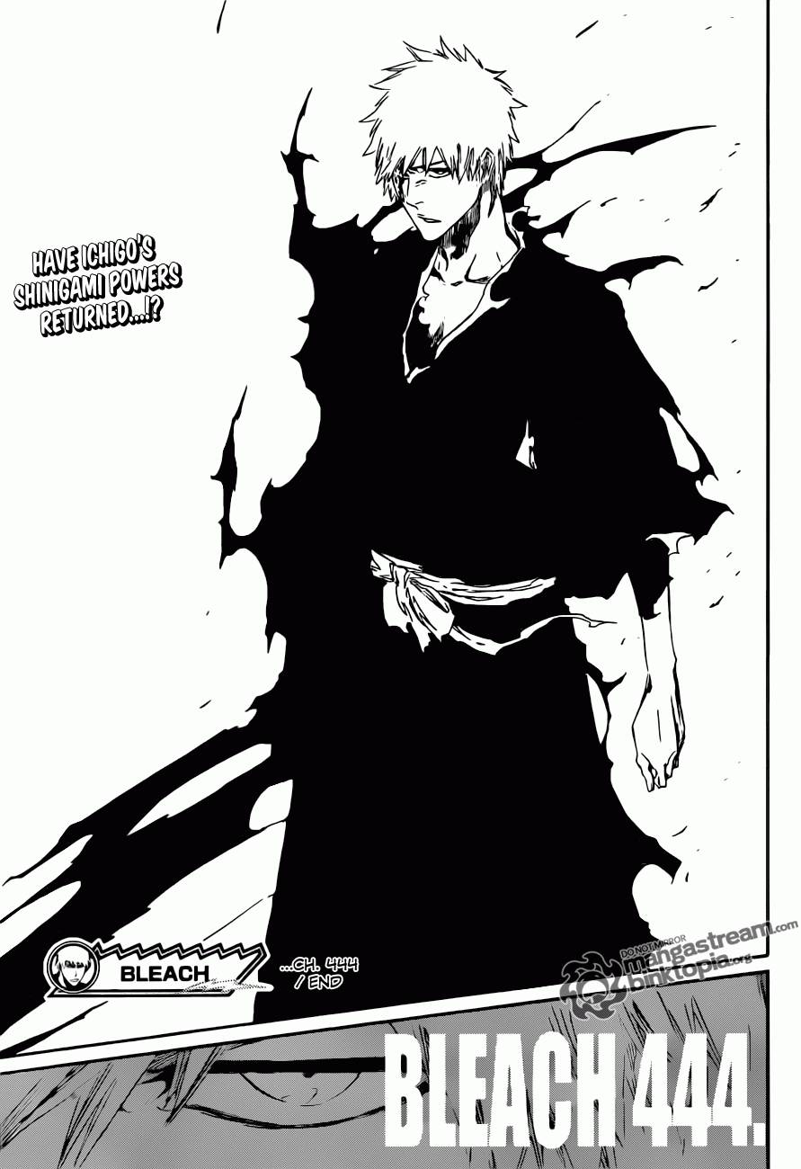 Bleach chapter 444 page 19