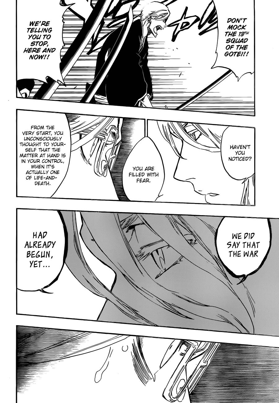 Bleach chapter 496 page 1