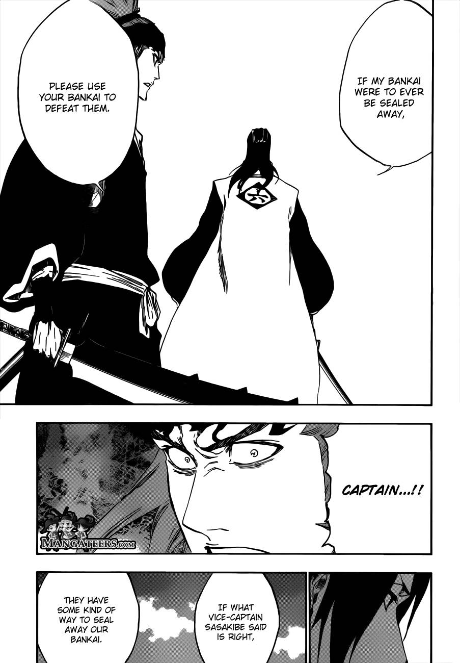 Bleach chapter 496 page 8