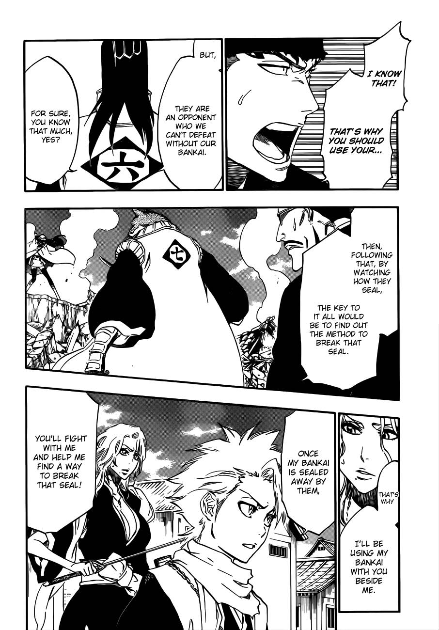 Bleach chapter 496 page 9