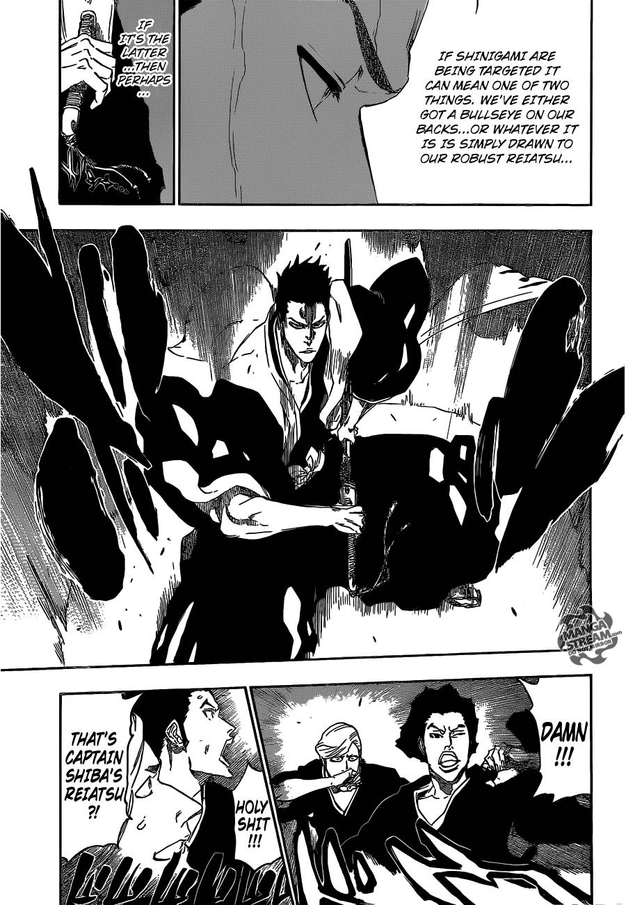 Bleach chapter 530 page 16