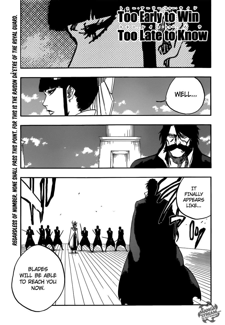 Bleach chapter 599 page 5