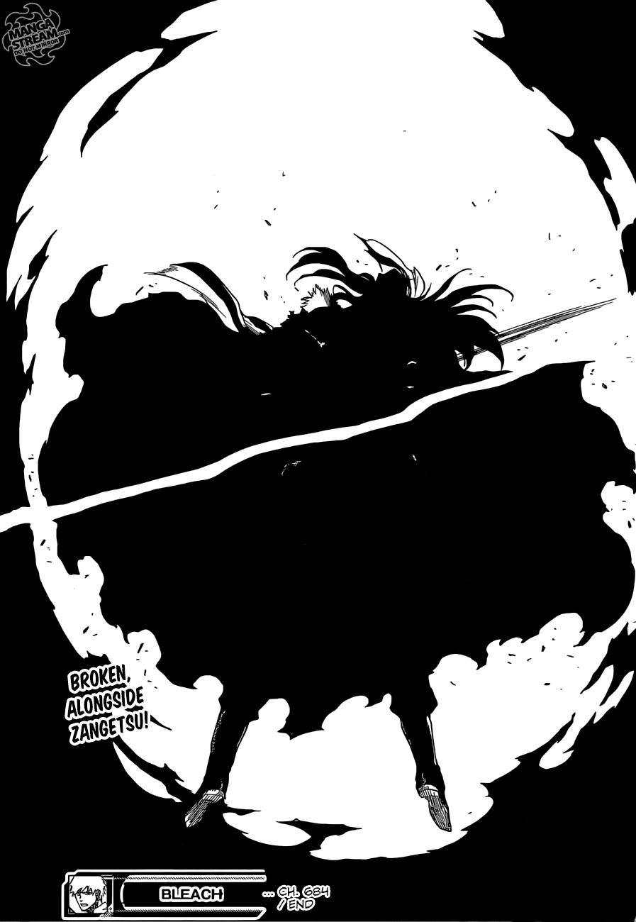 Bleach chapter 684 page 17