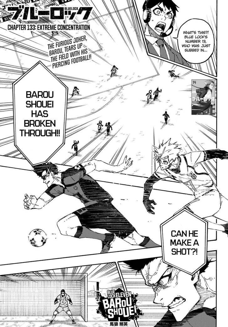 Blue Lock chapter 133 page 1